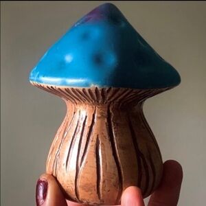 Mushroom Statuette Indoor or Outdoor Decor